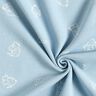 Waffle Jersey Baby Elephants – silver blue,  thumbnail number 3