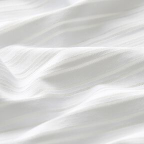 Stripes devoré jersey – white, 