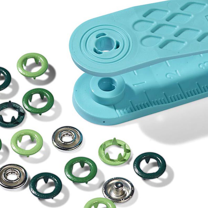 Jersey Color Press Fasteners [Ø 8mm] - green | Prym Love,  image number 3