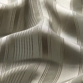 Chiffon Satin stripes with Glitter – silk grey, 