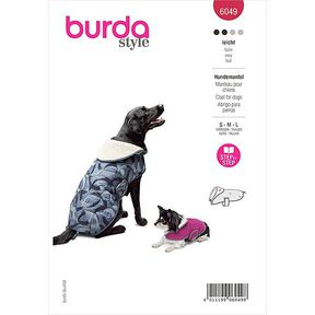 Dog coat, Burda 6049 | S/M/L, 