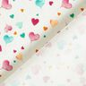 Cotton poplin heart balloons – white,  thumbnail number 4
