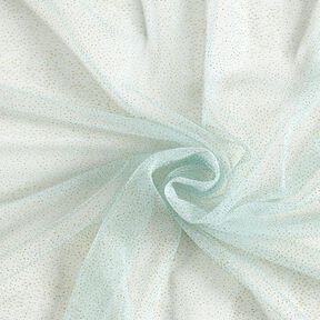 Royal Glitter Tulle – light blue/gold, 