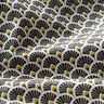 Coated Cotton Little Fans – black,  thumbnail number 2