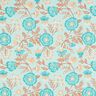 Viscose Voile Tiffany Flowers – light turquoise,  thumbnail number 1