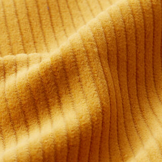 Chunky Corduroy pre-washed Plain – curry yellow, 