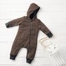 Fulled woollen loden Mottled – brown,  thumbnail number 9