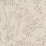 Decorative fabric half Panama delicate branches – natural,  thumbnail number 6