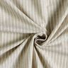 Linen Cotton Blend broad stripes &ndash; dark beige/white,  thumbnail number 3