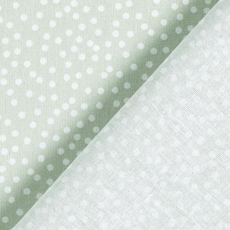 Cotton Cretonne Irregular Dots – pastel green,  image number 5