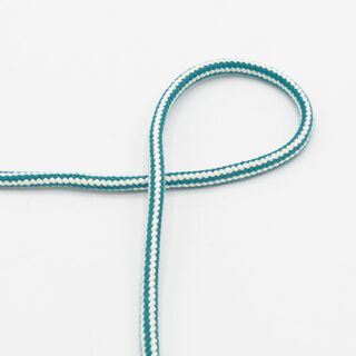 Cotton cord 2-colour [Ø 8 mm] – petrol, 