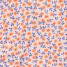 GOTS Cotton Poplin Ditsy Flowers | Poppy Fabrics – natural/peach orange,  thumbnail number 3