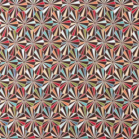 Decor Fabric Tapestry Fabric diamonds – black/green, 