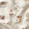 Double Gauze/Muslin Woodland Plants – offwhite,  thumbnail number 2