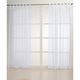 Curtain Fabric Voile Linen Look 300 cm – white,  thumbnail number 5