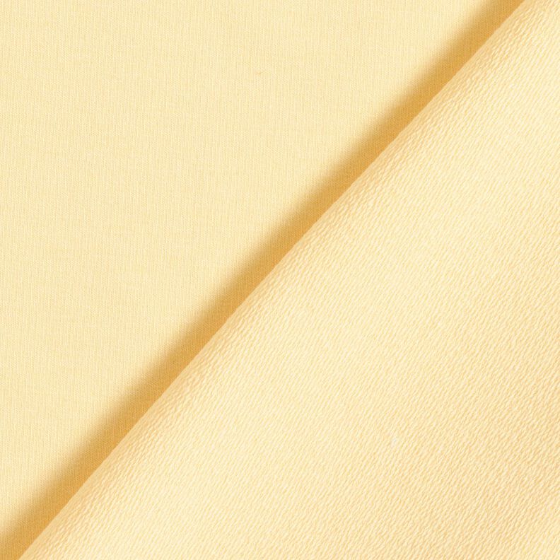 Light French Terry Plain – vanilla yellow,  image number 5