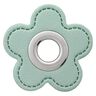 Imitation Leather Eyelet Patch Flower | Prym – mint,  thumbnail number 1