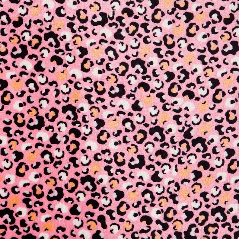Cosy Fleece Leopard print – pink,  image number 1