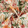 Decorative fabric, half Panama, floral – apricot/natural,  thumbnail number 3