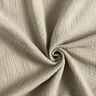 Double Gauze/Muslin Tone-on-tone floral tendril – silk grey,  thumbnail number 3