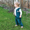 Chunky Corduroy pre-washed Plain – petrol,  thumbnail number 7