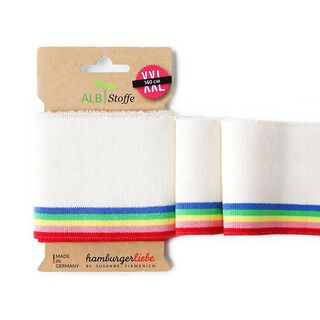 GOTS Organic Knit Ribbing CUFF ME COLLEGE [140 cm | 7,5 cm] | Albstoffe | Hamburger Liebe, 