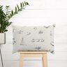 Decor Fabric Panama Little boat – natural/light blue,  thumbnail number 7