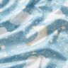 Decor Fabric Cotton Twill Moon and Stars Digital Print – light blue,  thumbnail number 2