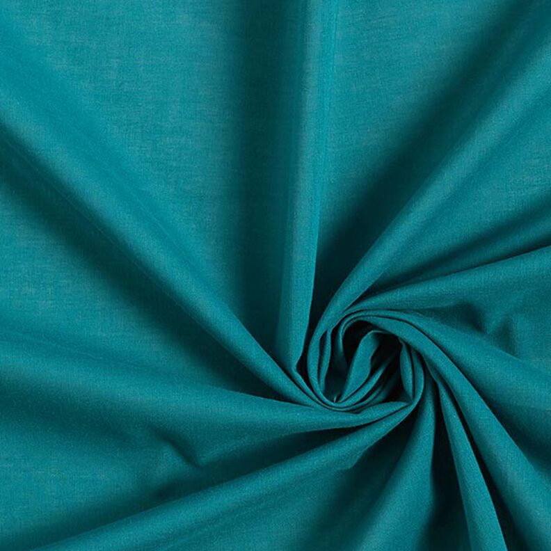 Plain Cotton Batiste – petrol,  image number 1