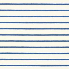 terry cloth jersey Stripes – ivory/brilliant blue, 