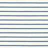 terry cloth jersey Stripes – ivory/brilliant blue,  thumbnail number 1