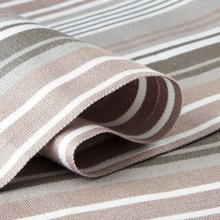 Outdoor Deckchair fabric Longitudinal stripes, 44 cm – grey, 