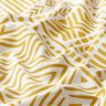 Canvas Decor Fabric Ethnic – mustard/white,  thumbnail number 2