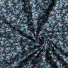 Cotton Jersey sea of flowers – midnight blue/eucalyptus,  thumbnail number 3