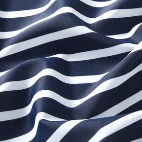 Swimsuit Fabric Nautical Stripes – midnight blue/white, 