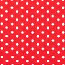 Cotton Poplin Large Dots – red/white,  thumbnail number 1