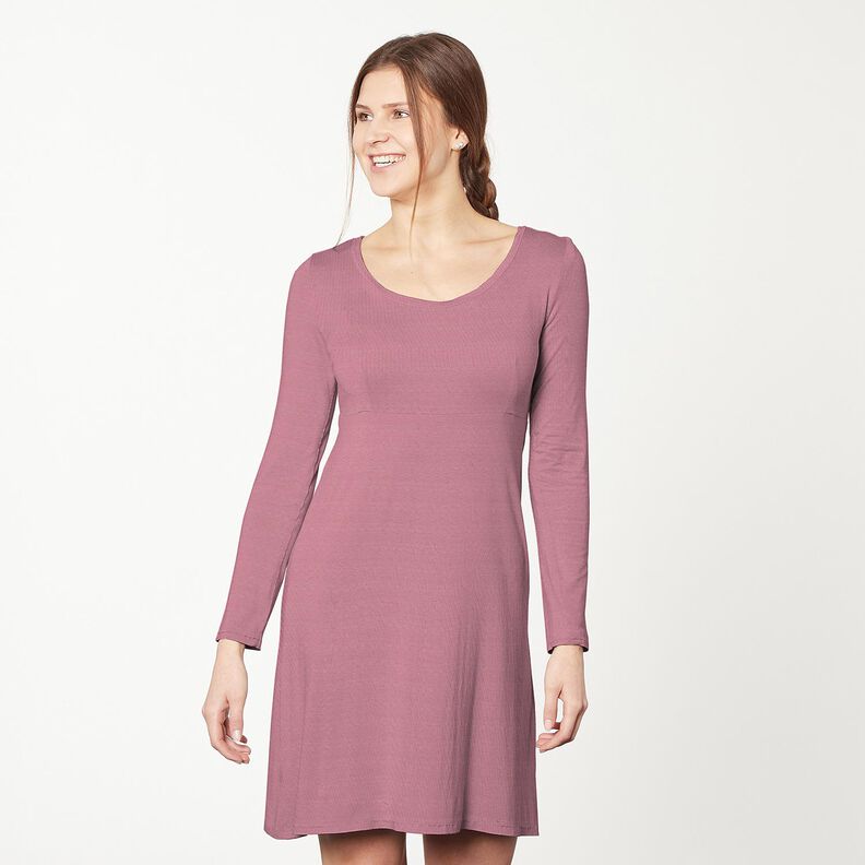 Medium Cotton Jersey Plain – pastel violet, image number 4