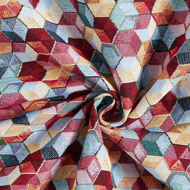 Decor Fabric Tapestry Fabric Colourful Hexagons,  image number 3