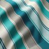 Outdoor Fabric Canvas Blurred Stripes – blue spruce/greige,  thumbnail number 2