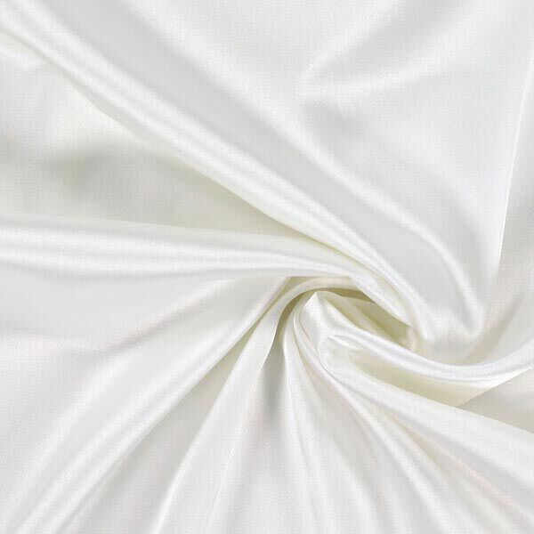 Stretch Satin – white,  image number 1