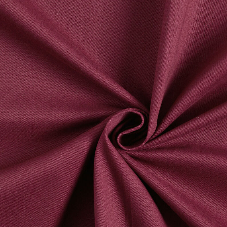Cotton Twill Stretch – merlot, image number 1