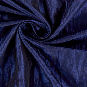 Crushed Taffeta – navy blue, 