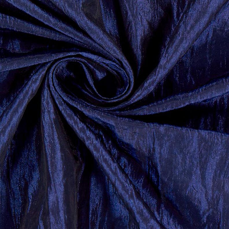 Crushed Taffeta – navy blue,  image number 2