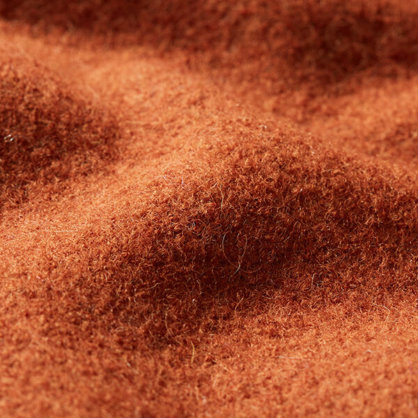 Fulled woollen loden – terracotta, image number 2
