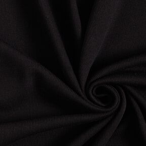 Cotton Knit – black | Remnant 60cm, 