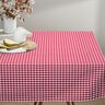 Cotton Vichy check 1 cm – red/white,  thumbnail number 7