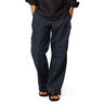 Linen fabric ramie mix stonewashed, heavy quality – midnight blue,  thumbnail number 5