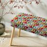 Decor Fabric Tapestry Fabric Prisma – carmine/light blue,  thumbnail number 6