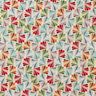 Decor Fabric Tapestry Fabric Colourful Fans – light beige/blue | Remnant 50cm,  thumbnail number 1