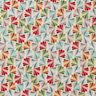 Decor Fabric Tapestry Fabric Colourful Fans – light beige/blue,  thumbnail number 1